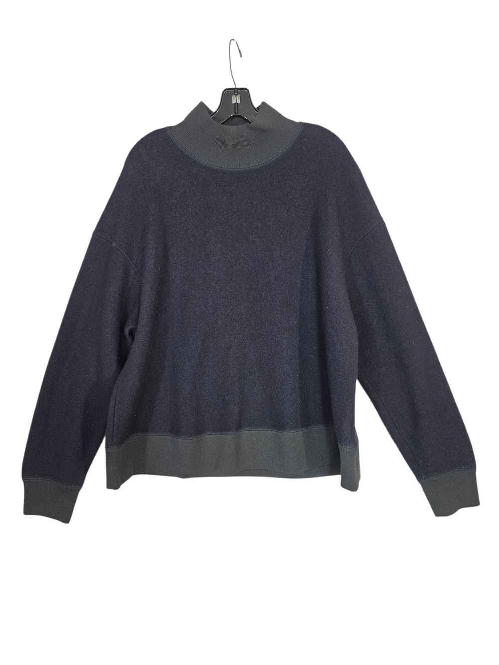COS Wool Bouclé  Mock Neck Sweater